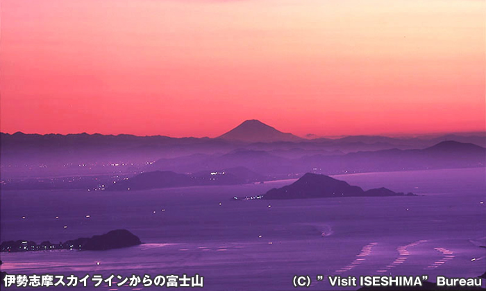 富士山まで眺望