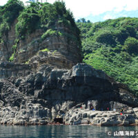 松ヶ崎百層崖