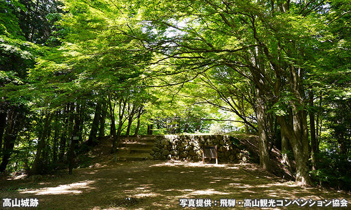 高山城跡