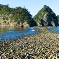 堂ヶ島のトンボロ